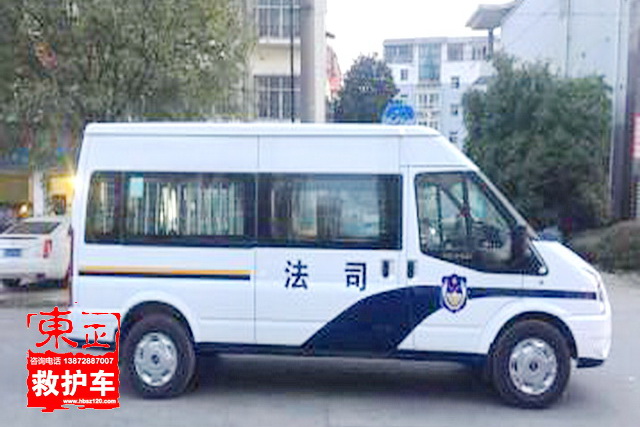 福特新世代V348長軸中頂柴油囚車